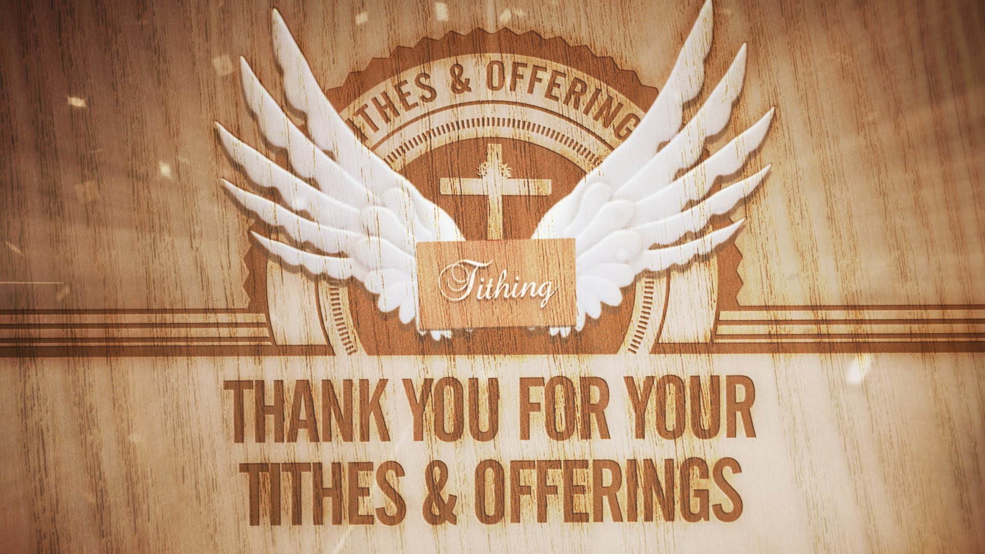 Thank you for your Tithes & Offerings